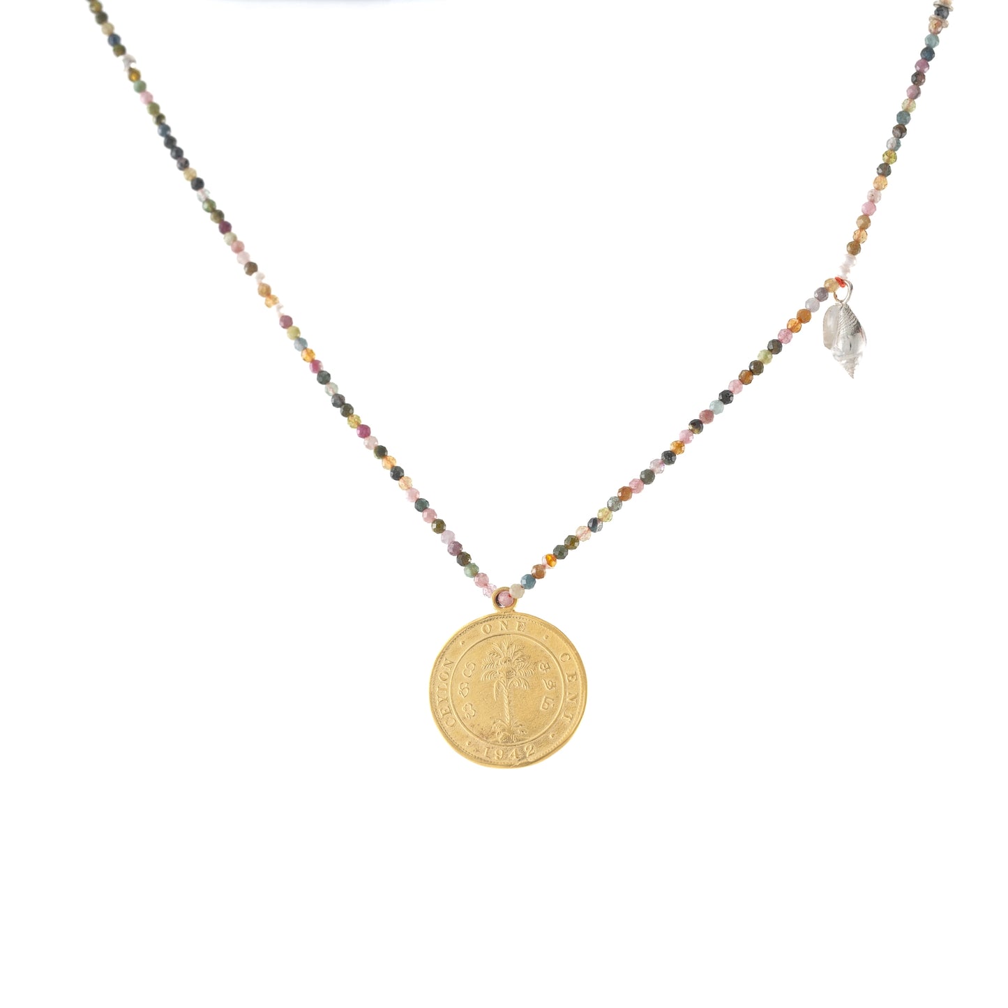 COLLIER CHAMAEROPS 1 TOURMALINE