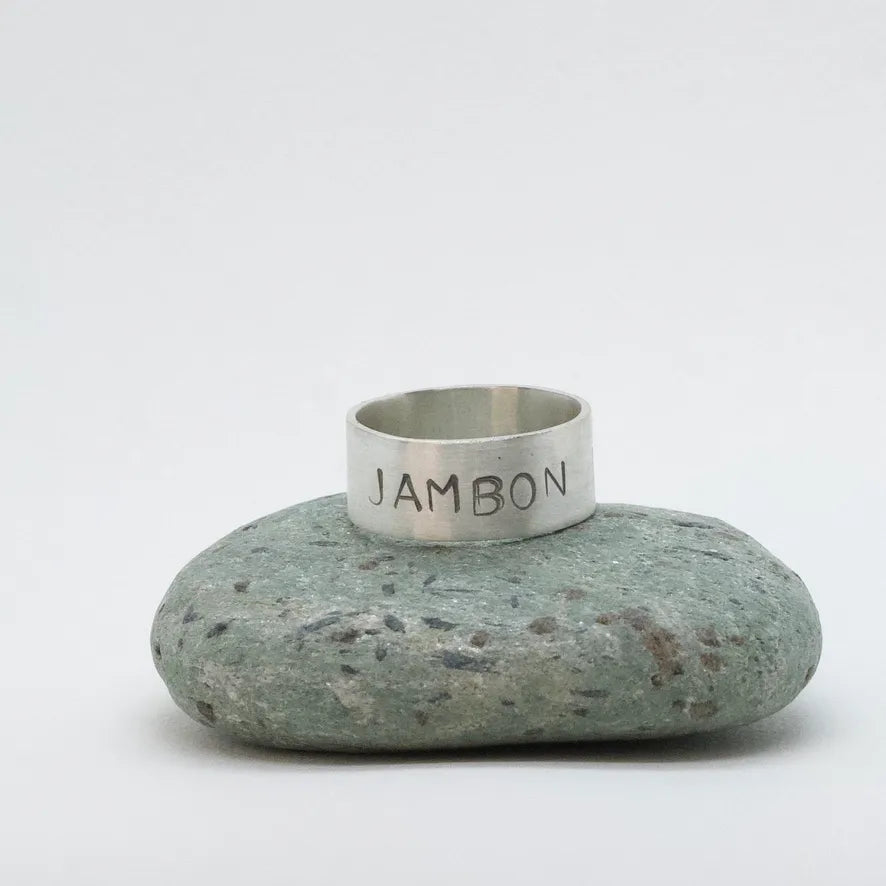 BAGUE ANNEAU PERSONNALISABLE - Maison Vanité