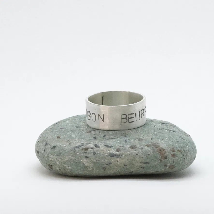 BAGUE ANNEAU PERSONNALISABLE - Maison Vanité