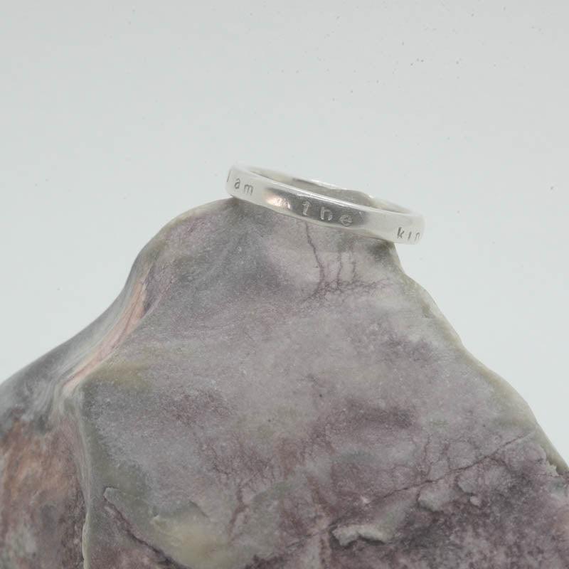 BAGUE I AM THE KING / I AM THE QUEEN - Maison Vanité