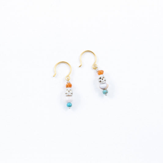 BOUCLES D'OREILLES VANITÈ